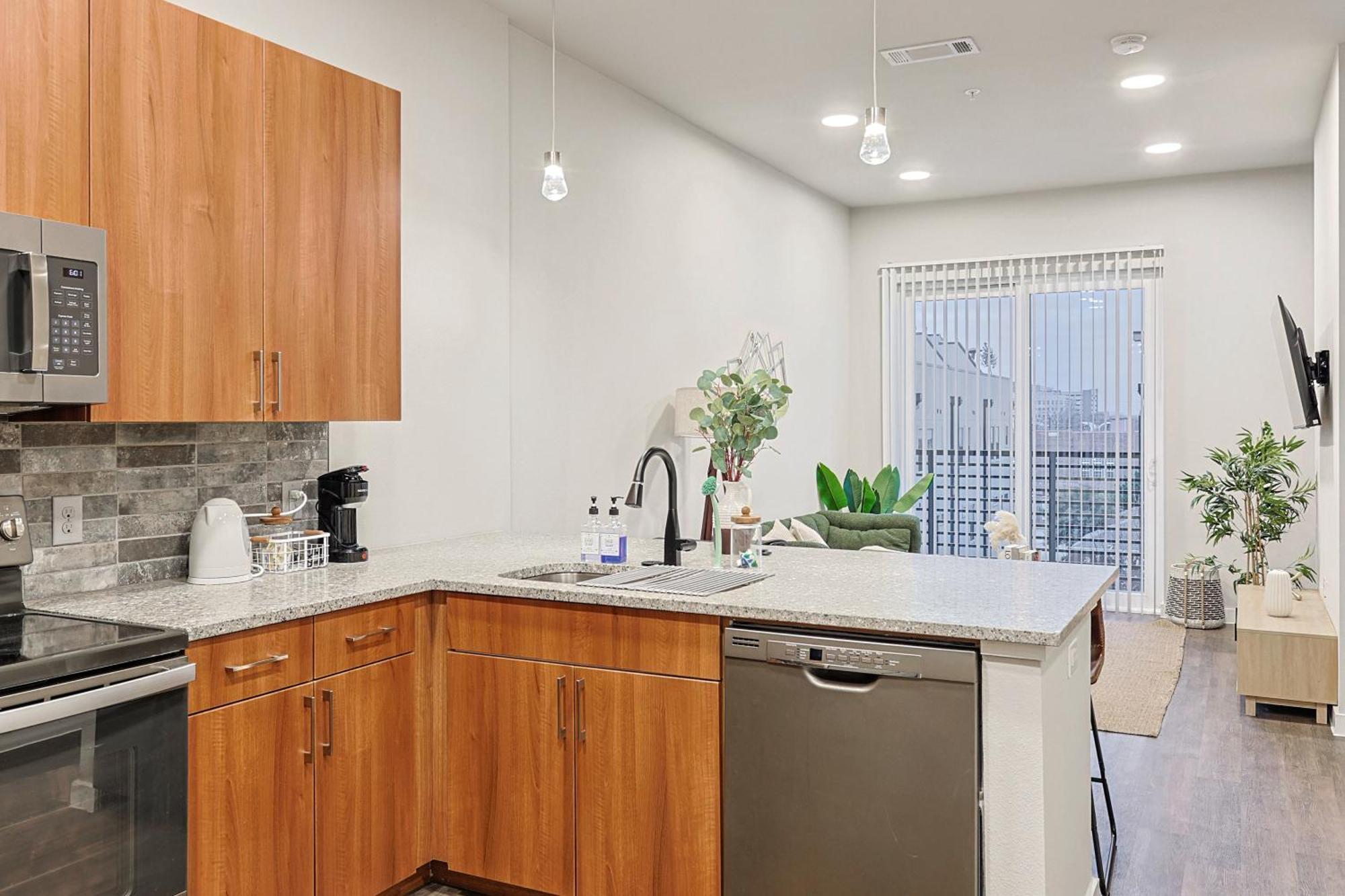 Aparthotel Elegant Downtown 1bd With Pool & Gym Fort Worth