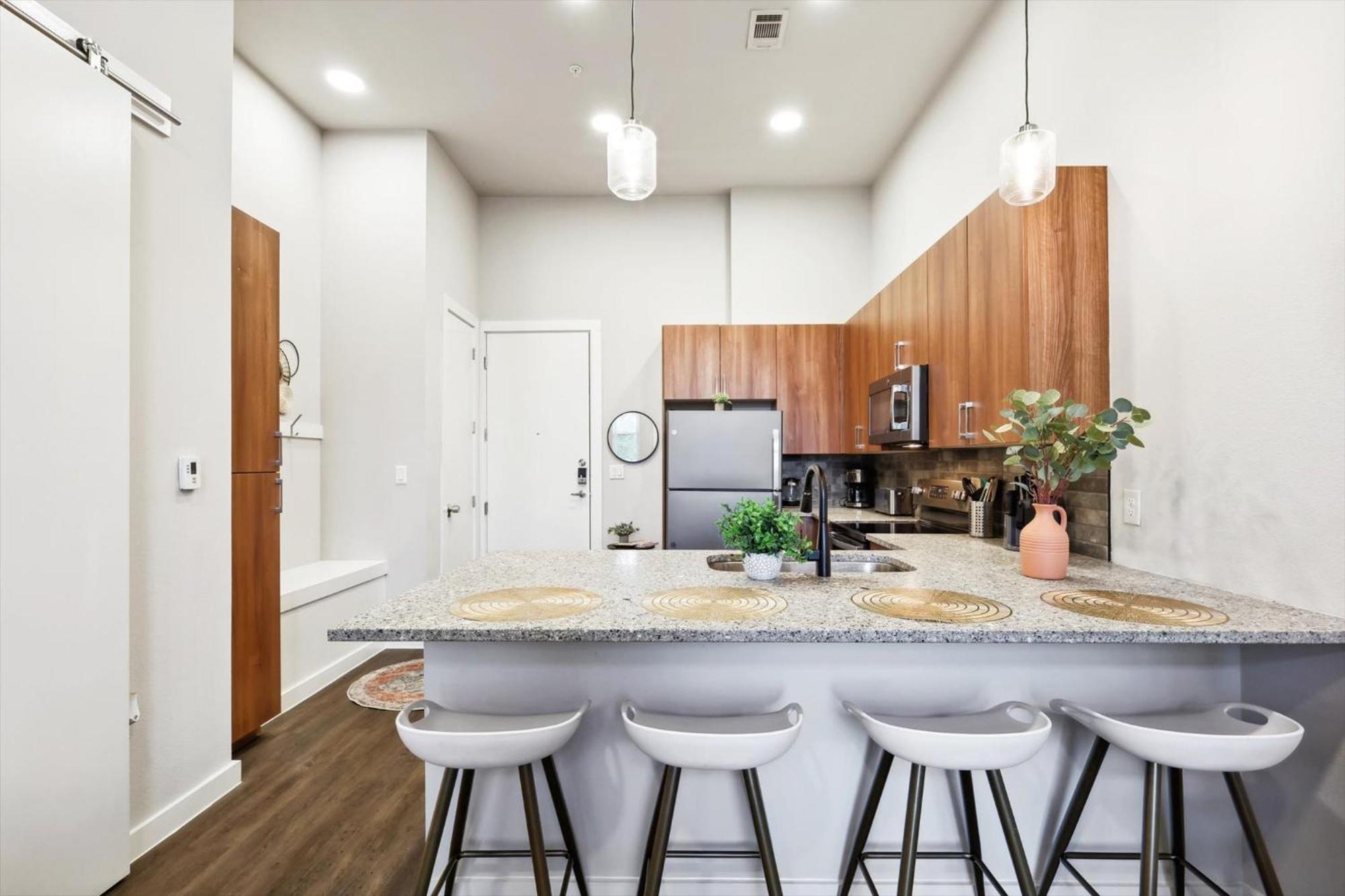 Apartment The Urban Elite, 1 Bedroom Downtown Forth Worth, Style Pool, Full Gym, Parking