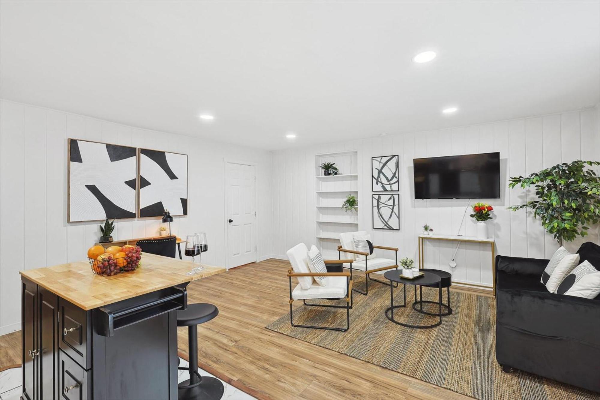 Delightful 1br 1ba Cozy Flat Apartment